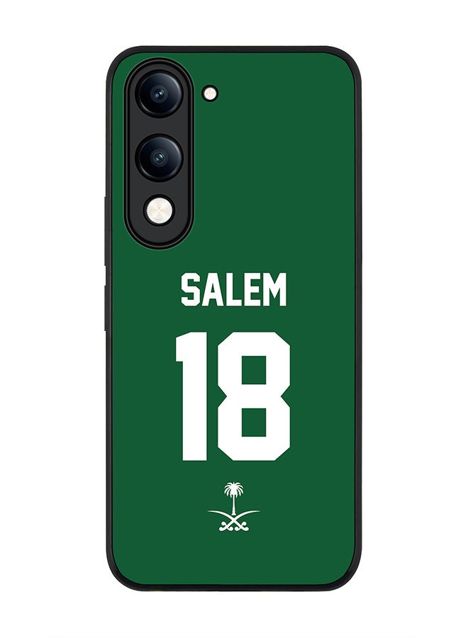 For vivo Y04 / Y29t 5G Case,Slim fit Camera Protection, Shockproof Thin Phone cover  - Football - Saudi Arabia,  Salem